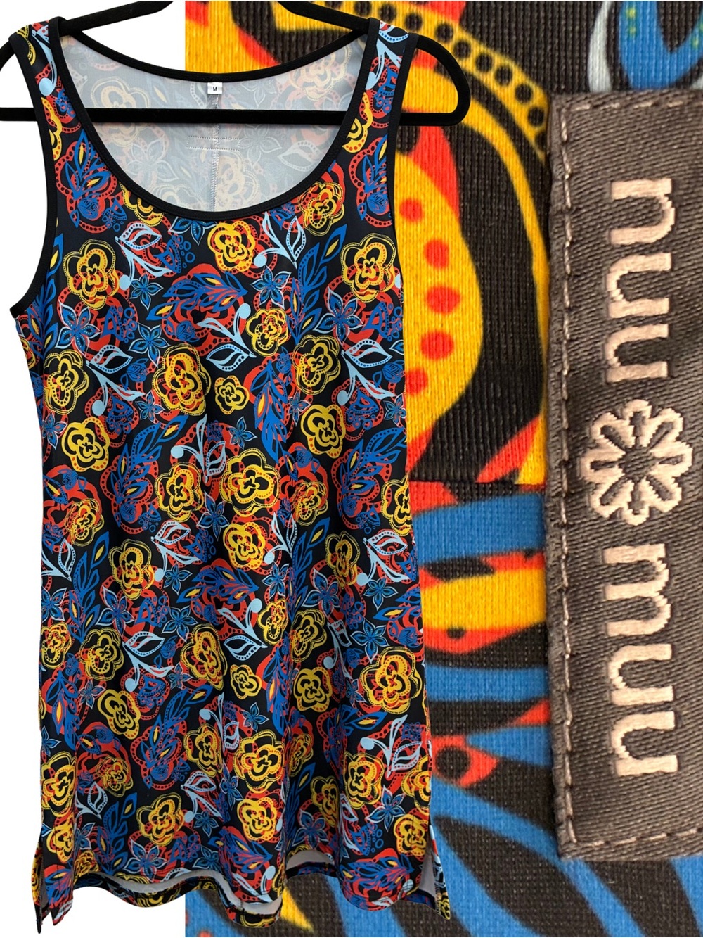 Nuu-Muu Ruu Muu Scoop Neck A-line Dress Size M (Wildfire 2018)
